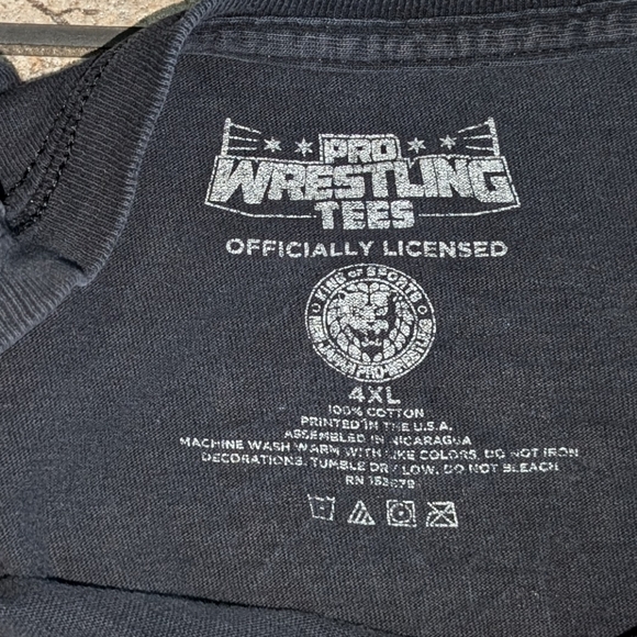 Kenny Omega Wrestling Tee Men's 4x Tee - Picture 4 of 8